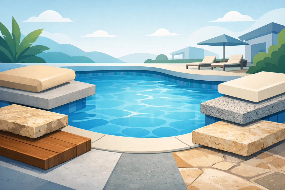 Best Materials for Pool Coping Explained