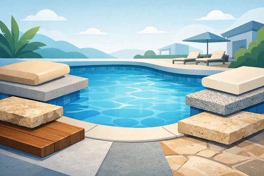 Best Materials for Pool Coping Explained