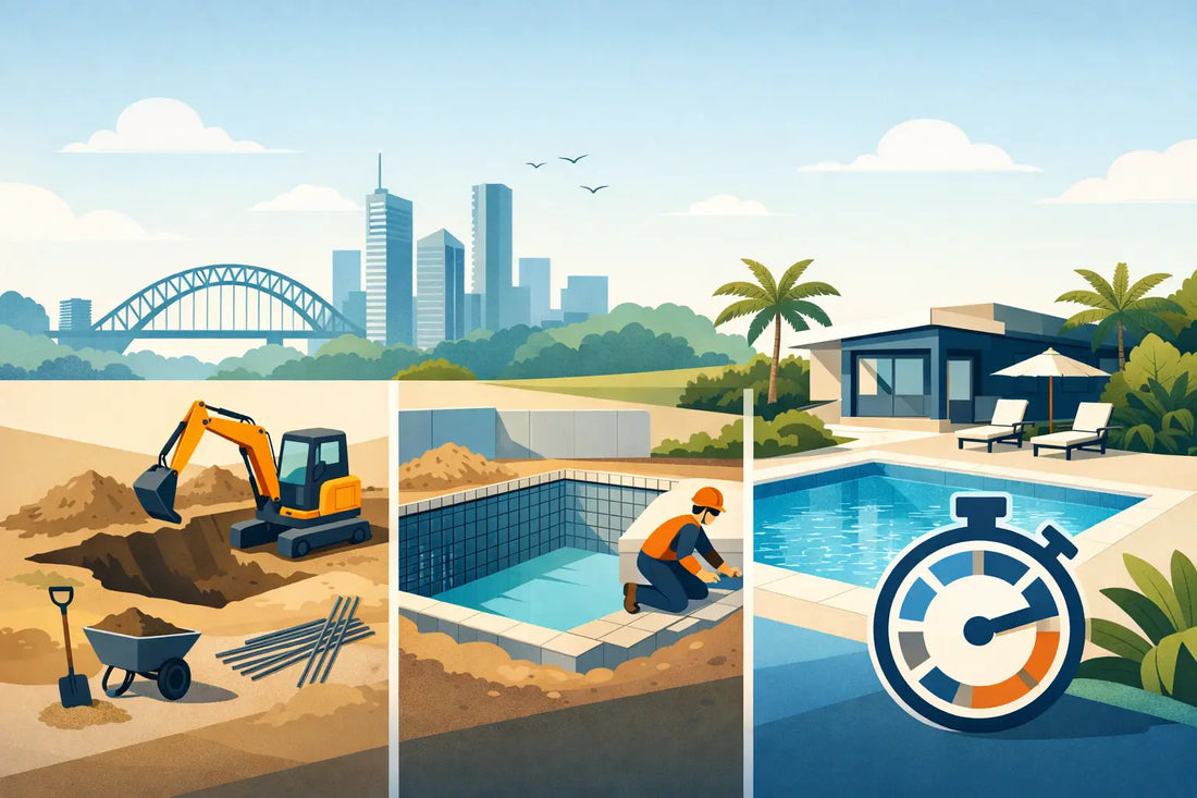 Pool Construction Timeline Guide for Brisbane