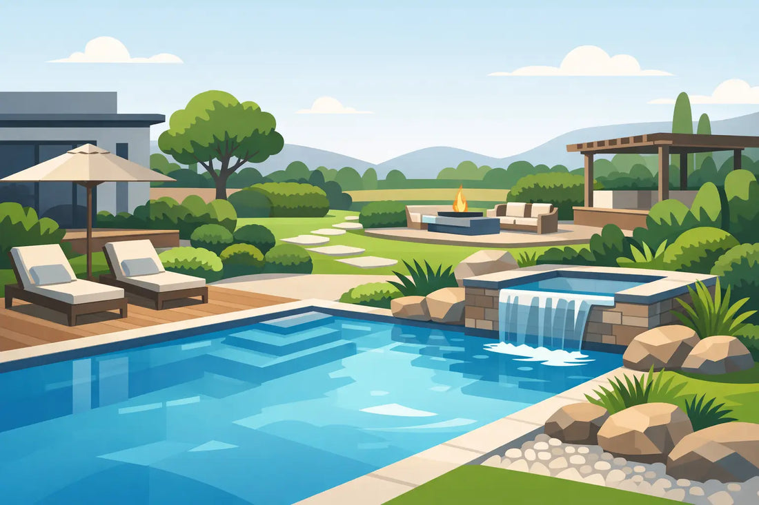 Can You Build Pool and Landscape Together?