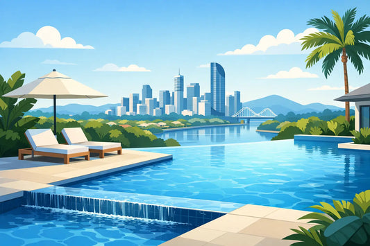 Wet Edge Pool Design for Brisbane Homes