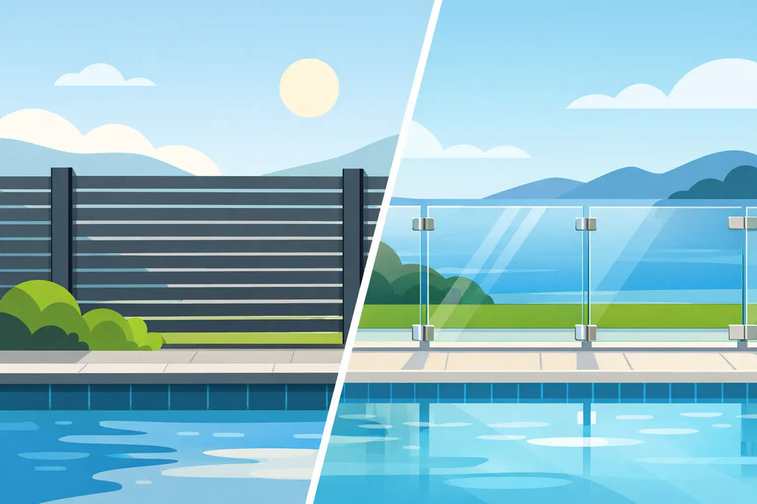 Aluminium Versus Glass Fencing: Which Fits?