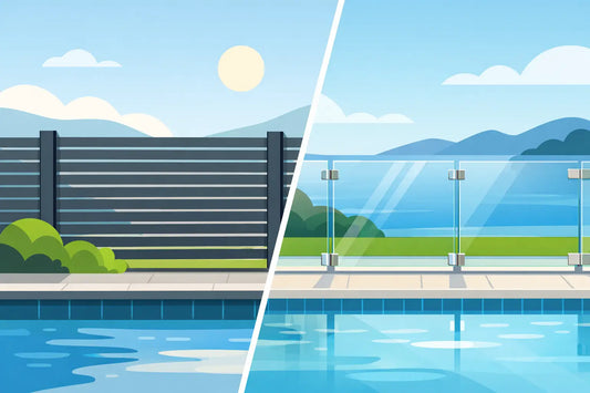 Aluminium Versus Glass Fencing: Which Fits?