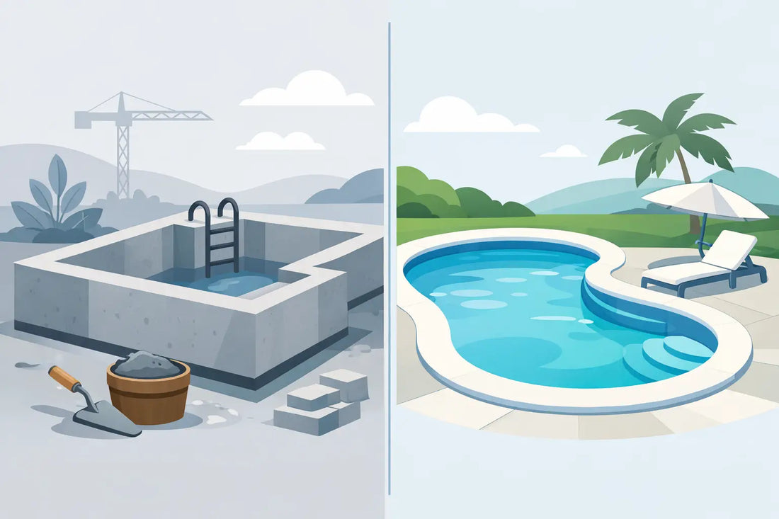 Concrete Pools Versus Fibreglass
