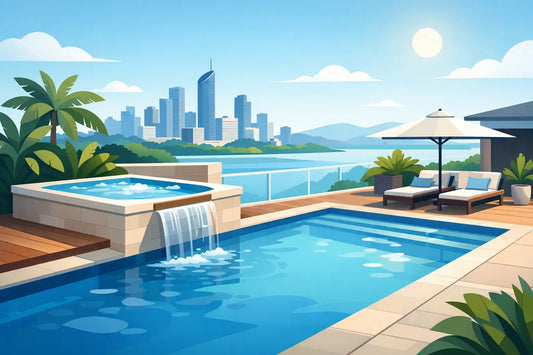 Raised Spa and Pool Designs for Brisbane Homes