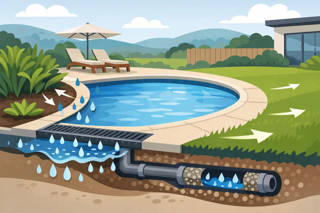 How to Manage Site Drainage Around a Pool