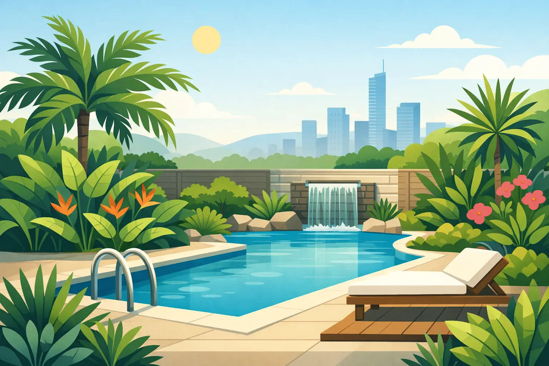Best Plants Around Pools for Brisbane Backyards