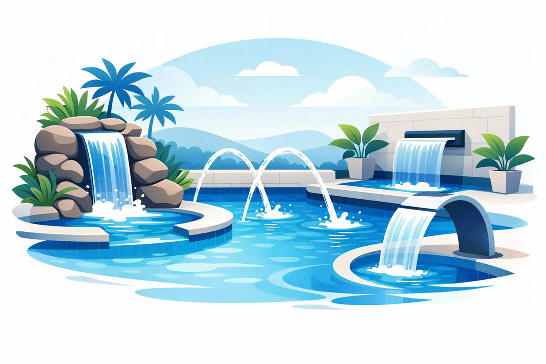 Best Water Features for Pools