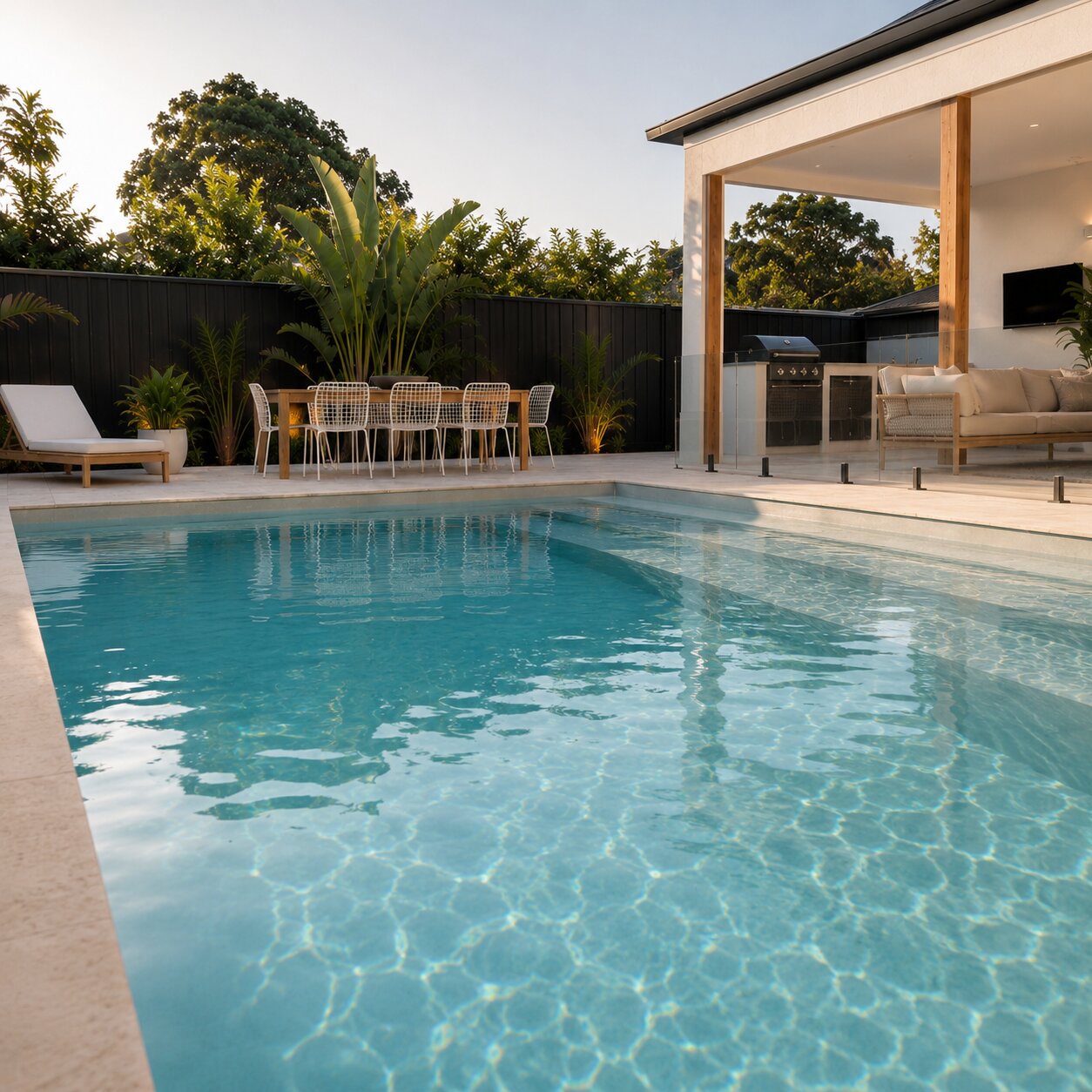 Minimal Pool — 5m × 4m Package — view 4 — concrete pool by Wahoo Pool & Landscape Construction, Brisbane QLD