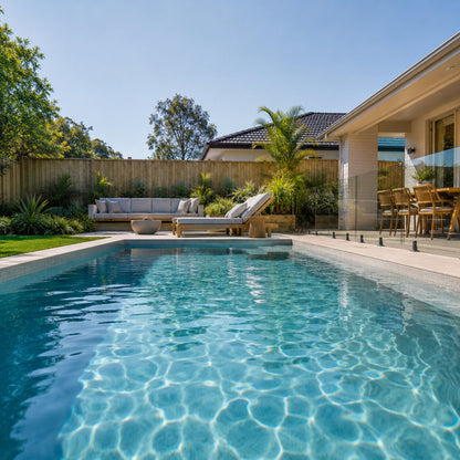 Standard Pool — 6m × 3m Package — view 3 — concrete pool by Wahoo Pool & Landscape Construction, Brisbane QLD