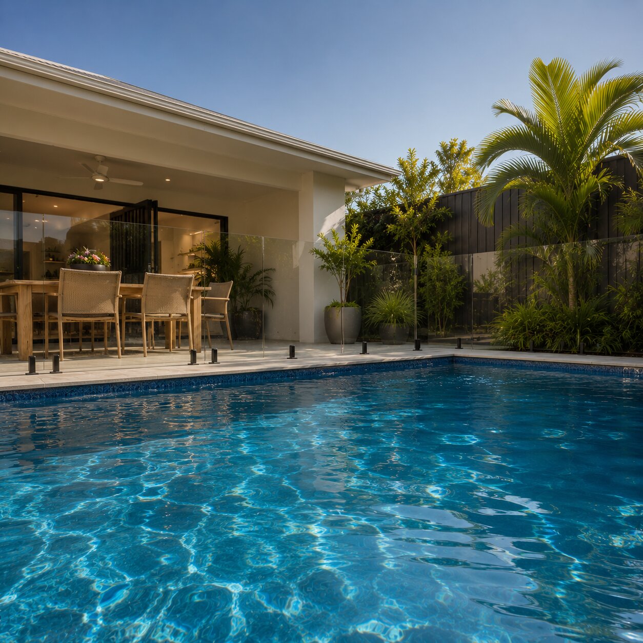 Plunge Pool — 5m × 3m Compact Package — view 4 — concrete pool by Wahoo Pool & Landscape Construction, Brisbane QLD