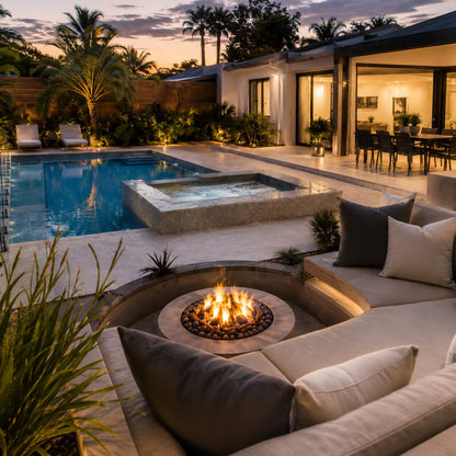 Entertaining Pool I — 8m × 4m Package — view 5 — concrete pool by Wahoo Pool & Landscape Construction, Brisbane QLD