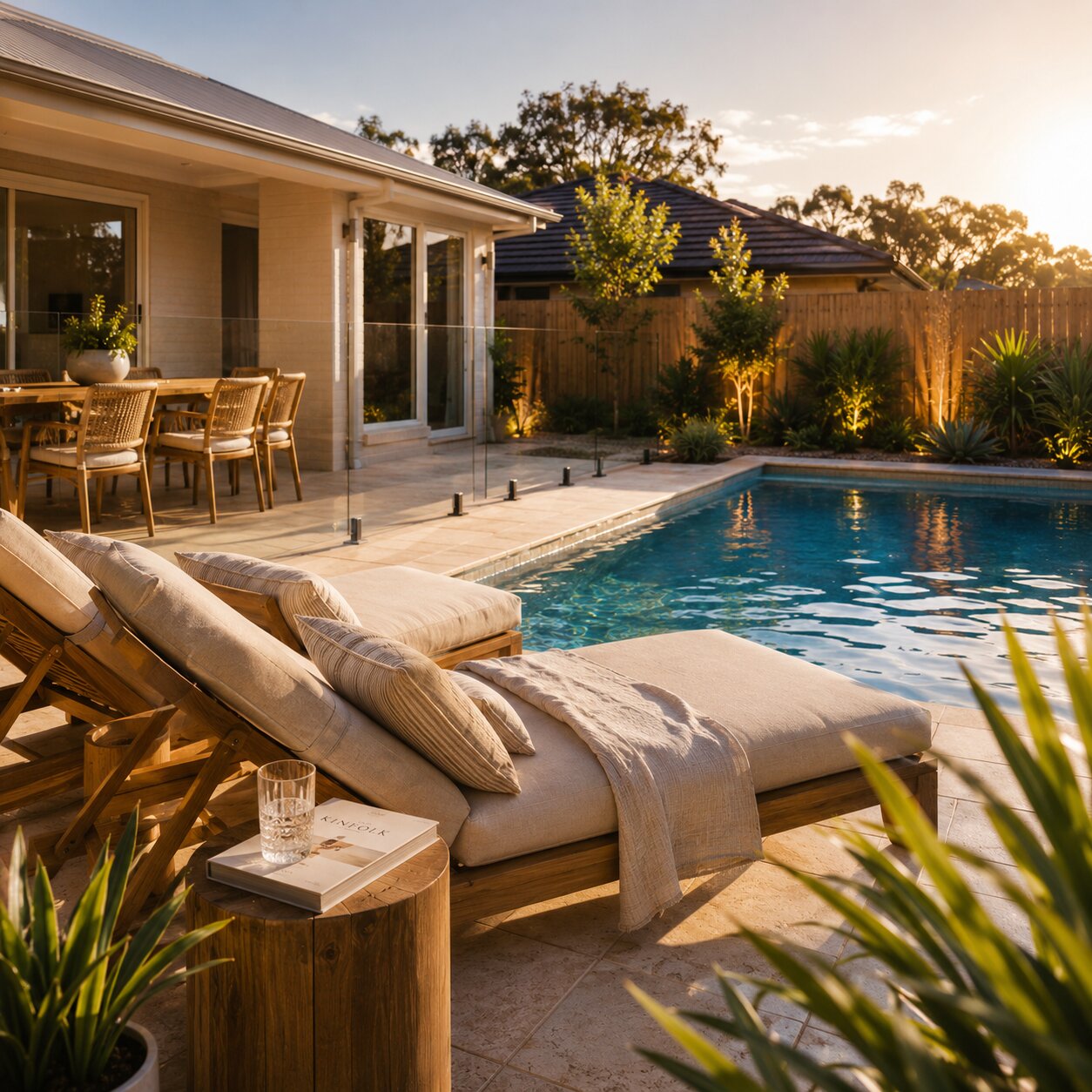 Standard Pool — 6m × 3m Package — view 6 — concrete pool by Wahoo Pool & Landscape Construction, Brisbane QLD
