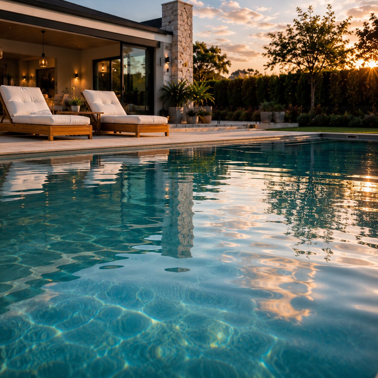 Contemporary Pool I — 9m × 4m Package — view 6 — concrete pool by Wahoo Pool & Landscape Construction, Brisbane QLD