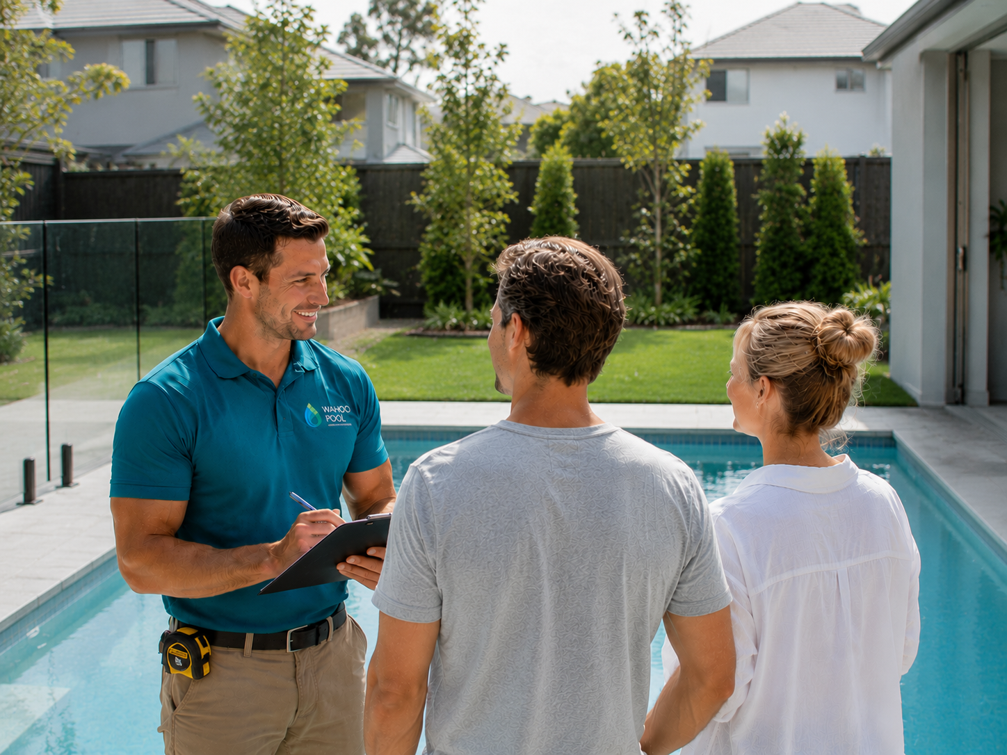 Pool builder Coomera — northern Gold Coast estate concrete pools