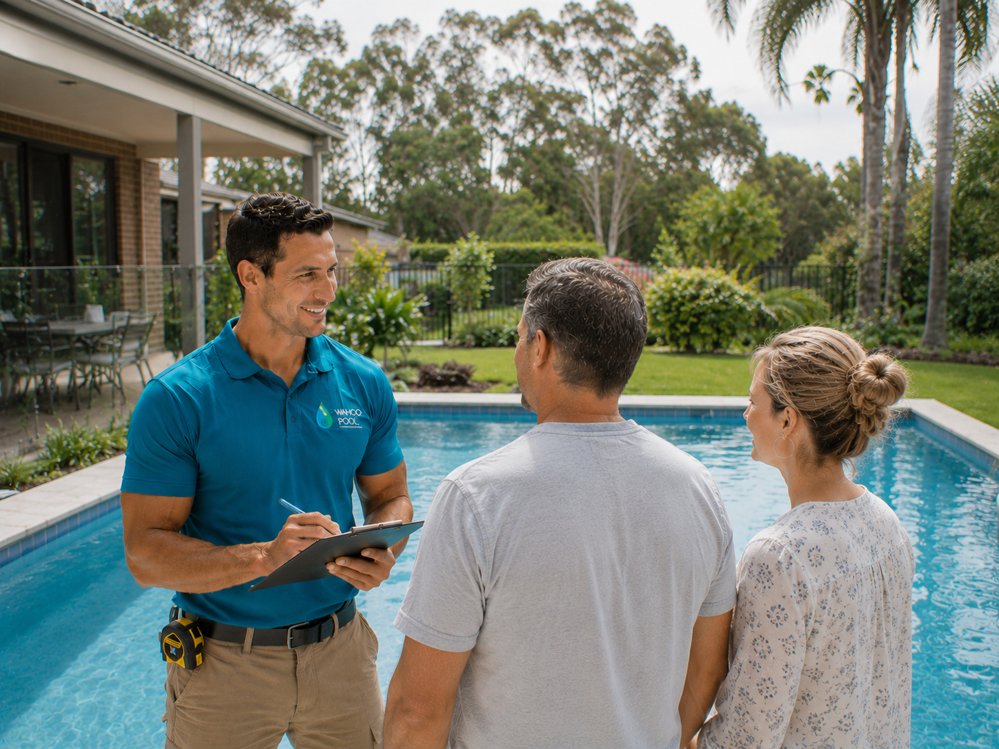 Pool builder Springwood — Logan family-suburb concrete pools
